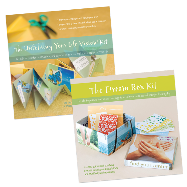 Unfolding Your Life Vision and Dream Box Kit Bundle